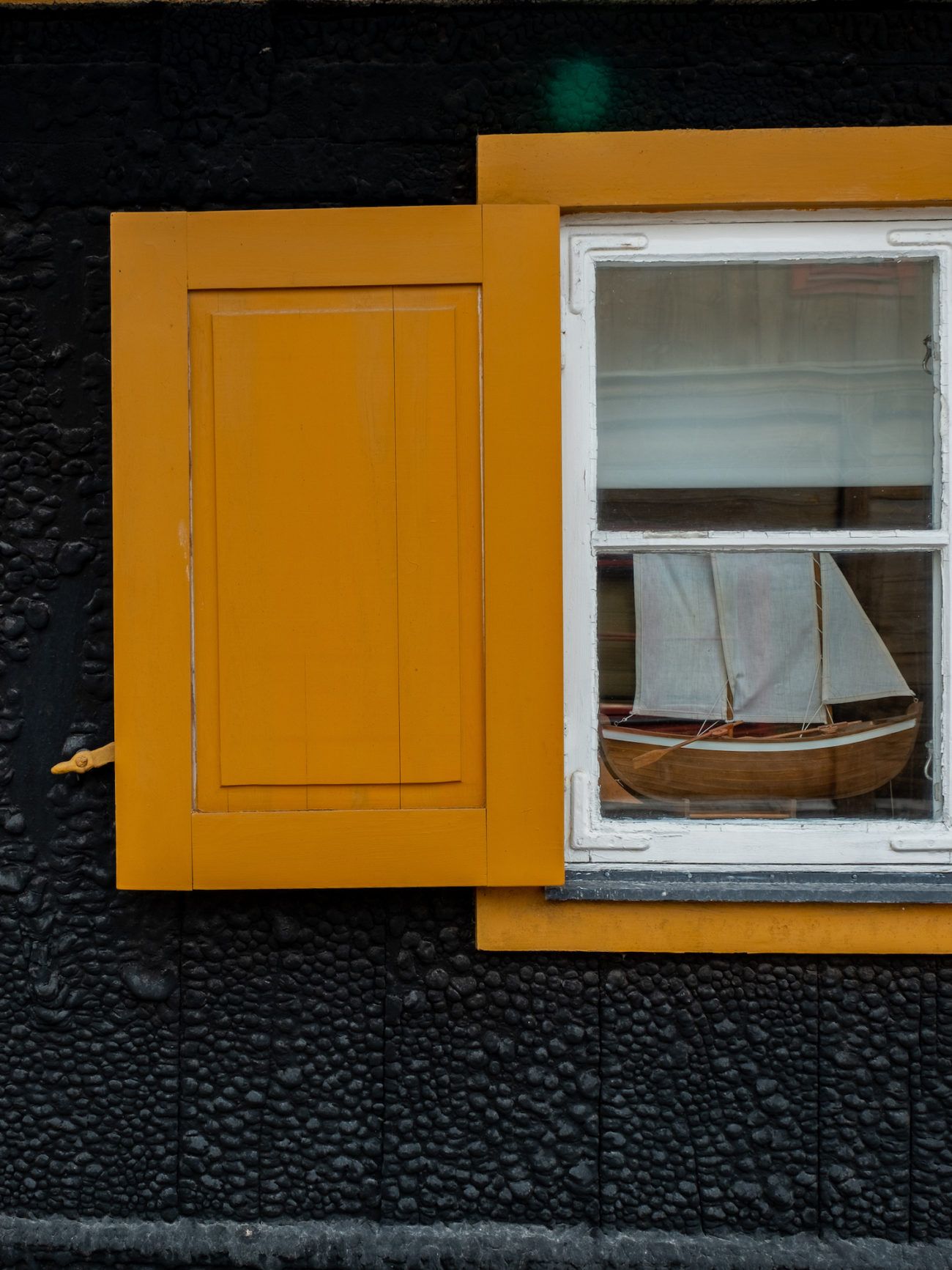 Gotland Fenster Modellschiff