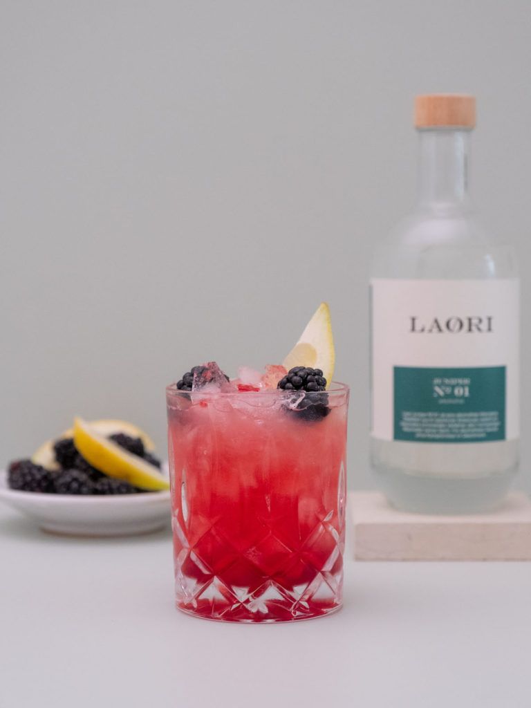 About Fuel, Foodblog, Laori, Bramble, Cocktail, Drink, Brombeere