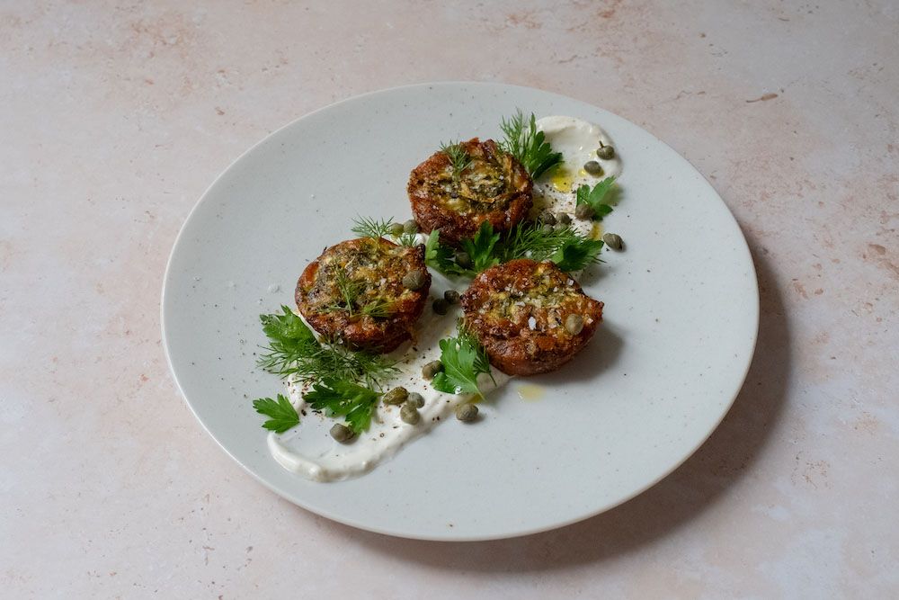 Foodblog, About Fuel, Zucchini, Joghurt, Zitrone, Kapern, Dill, Petersilie